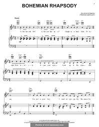 If you do, could you please email it to me. Piano Vocal Version Bohemian Rhapsody Queen Von Freddie Mercury Auf Musicaneo