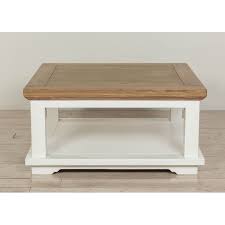 The open x side details on the international concepts hampton coffee table work with industrial, cottage, and country interiors. Chateau Hampton Coffee Table Oak 90 X 90 Luxe Home Interiors