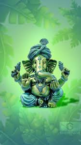 Amazing collection of full screen wallpapers of gods. Ganpati Phone Wallpaper Ghantee