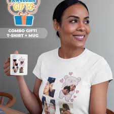 LOVE! Photo Collage Custom Mug, Valentines Day Gift, Photo Personalized  Cute Mug Gift for Her. Custom Minimalist Coffee Mug, Couples Gift