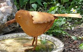 4 er set vogelfiguren je ca. Vogel Figuren Gartendekoration 8 Zur Auswahl Dekoration