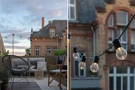 Lichterkette Fur Den Balkon Schone Aussenbeleuchtung Blog Dreieckchen