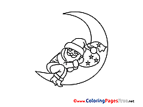 Color printable 2017 calendar for kids provides a simple, low prep way to. Advent Coloring Pages