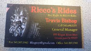 We provide a vast selection of new and used vehicles, exceptional car care and customer service with a smile! Ricco S Rides Grants Pass Or 541 507 1941