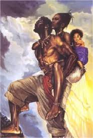 A Strong Man Black Love Art Black Art Black Girl Art