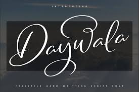 Browse thousands of free fonts to download from a unique collection of the best and new typefaces. Daywala Handwritting Script Font 987516 Handwritten Font Bundles