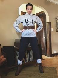 Girls miss trunchbull, from matilda, fancy dress outfit includes: Miss Trunchbull Creative Halloween Costumes Goodwill Industries Of Grea Thrift Store Halloween Costume Creative Halloween Costumes Epic Halloween Costumes