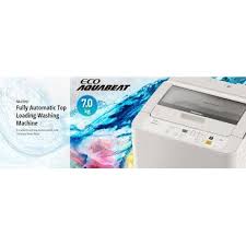 For repairs and change of spare part only for washing machine type panasonic model. Panasonic 7kg Fully Auto Washing Machine Na F70s7