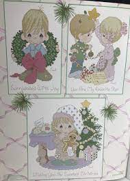 Maybe you would like to learn more about one of these? Christmas Favorites Pm77 Precious Moments Cross Stitch Book Stitchery X Press