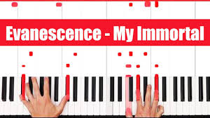 Jump to navigation jump to search. My Immortal Evanescence Piano Tutorial Easy Chords Youtube