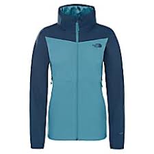 The North Face W Resolve Plus Jacket Storm Blue Blue Wing