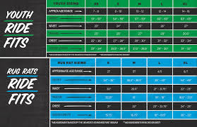 Snowboard Boots Youth Size Chart