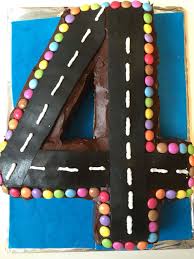 Car Birthday Cake For 4 Year Old Boy Birthday Years Track Cake Race Cars Roadbirthday Cake 4 Years Race Track Cars Road Race Car Cakes Cool Birthday Cakes Cars Birthday Cake
