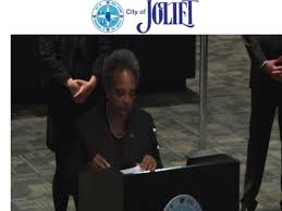 Most notably, she served as president of the chicago police board and chair of. Lightfoot Joliet Will Get Great Tasting Water From Chicago Joliet Il Patch
