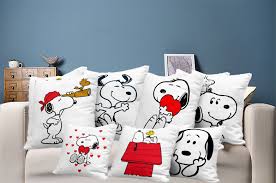 Snoopy Pillow Snoopy Home Decor Decals Decor