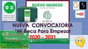 1 abril, 20211 abril, 2021 | 13:18 redacción uno tv. Nueva Convocatoria Mi Beca Para Empezar 2020 2021 Prescolar Primaria Secundaria Youtube
