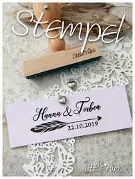 Stempel Hochzeit Personalisiert Namen Mit Datum Sweet Place Card Holders Cards Place Cards