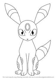 Learn How To Draw Umbreon From Pokemon Pokemon Step By Step Pokemon Painting Easy Pokemon Drawings Pokemon Coloring Pages