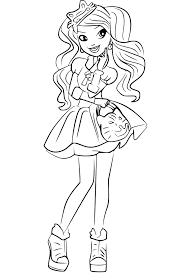 The character profiles are similar to the doll profiles, so kitty cheshire's profile might.image in ever after high collection by. Coloriage Kitty Cheshire Ever After High A Imprimer
