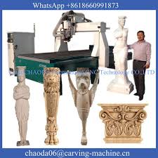 Cheap 3d Cnc Stone Sculpture Machine Sculpture Wood Carving Cnc Router Machine With Big Rotary Axis For Life Size Cnc Wood Carving Cnc Milling Wood Cnc Wood