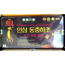 Korean red ginseng Đông trùng hạ thảo Bồi bổ sức khỏe nâng cao thể trạng  hộp 60 Viên | Shopee Việt Nam