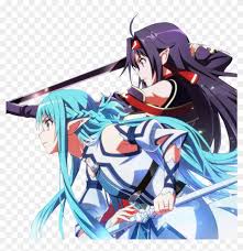 Anime png transparent backgrounds images. Asuna And Yuuki Sword Art Online Yuuki And Asuna Png Transparent Png 1024x1024 4057476 Pngfind
