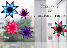Anleitung Sterne Aus Transparentpapier Basteln Mit Kindern Mit Bildern Sterne Falten Weihnachten Fensterbilder Weihnachten Basteln Basteln Mit Transparentpapier