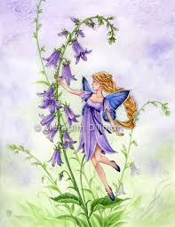 Fairy Creeping Bellflower By Meredithdillman On Deviantart Fairy Art Fantasy Art Fantasy Artist