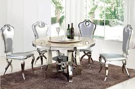 Boraam anders faux marble 5 piece dining set. China Modern Metal 4 Chairs Design Marble Round Dining Table China Round Table Dining Table