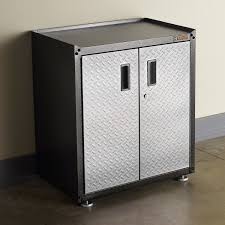 And its ez design makes assembly fast and simple. Gladiator Silver Tread Full Door Modular Gearbox The Container Store