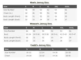 reebok nhl jersey sizing