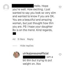 Get ulrika jonsson's contact information, age, background check, white pages, liens, civil records, marriage history, divorce records & email. Ulrika Jonsson Responds To Concerned Fan Over Her Very Slim Appearance In New Pictures Celebrity News Showbiz Tv Express Co Uk