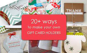 Details produced are created with the genuine algorithm which goes on with all genuine gift card rules. 20 Ways To Make Your Own Gift Card Holders Giftcards Com