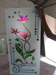 Discover the 32 different types of glass front doors for you home. Important Glass Painting Designs Window Glass Design Stained Glass Designs
