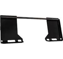 3/8 Inch Cut-Out Skid Steer Quick Attach Plate fits Deere, Kubota & Bobcat