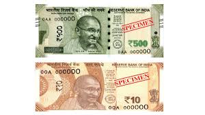 RBI To Issue New Rs 10 And Rs 500 Notes ...
