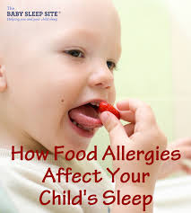 Eczema can be a sign of allergies in a baby. How Your Baby Or Toddler S Food Allergies Can Affect Sleep