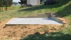 These blocks make for an easy alternative for a shed foundation because they are readily available and can be. Gravel Vs Concrete Shed Base Which Is A Better Choice