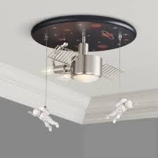 Space Station 16 Wide Ceiling Light Fixture 44355 Lamps Plus Ceiling Lights Bedroom Light Fixtures Light Fixtures