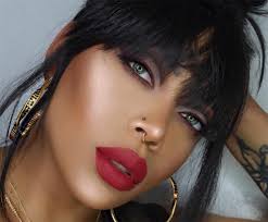 If you've got brown or black hair with a warm complexion then look for shades of red with a brown base. 21 Best Red Lipstick Shades For Every Skin Tone How To Wear Red Lipstick Hairstyles And Beauty Guides