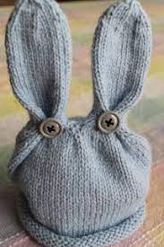 Blue Bunny Easter Knit Hat Http Www Etsy Com Shop Theknitterie Ref Pr Shop More Knitting Knitting For Kids Knitted Hats