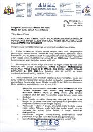 Ini bagi mengelakkan sesetengah pihak sengaja bergerak bebas keluar tanpa alasan munasabah yang sebahagiannya mendakwa perlu. Jaim Keluar Garis Panduan Terkini Aktiviti Masjid Dan Surau Serta Kutipan Zakat Fitrah Melaka Berita Parti Islam Se Malaysia Pas