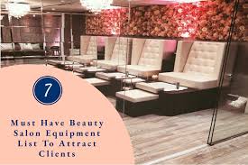 And (3) applying makeup (except permanent. 7 Must Have Beauty Salon Equipment List To Attract Clients