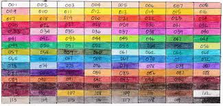 75 Correct Lyra Pencils Color Chart
