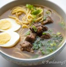 Beef Pares Mami Noodles Recipe Panlasang Pinoy Recipe Beef Pares Soup Dish Noodle Recipes