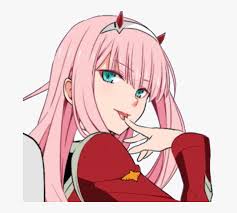 Ariimaw on twitter yeet uwu cuteart aesthetic animegirl. Sticker Zerotwo Anime Animegirl Pink Aesthetic Cartoon Hd Png Download Transparent Png Image Pngitem