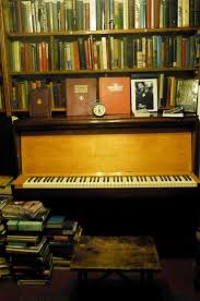 Piano From Shakespeare And Company Bookstore Shakespeare And Company Piano Music Room