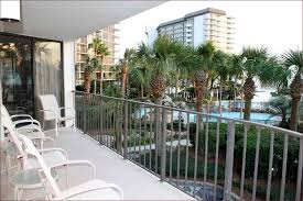 Cool tile floors and private wrap around beach balcony Edgewater Panama City 3 Bedroom Beach Condo Sleeps 8 10 1st Floor T1 Deluxe 334 805 4841