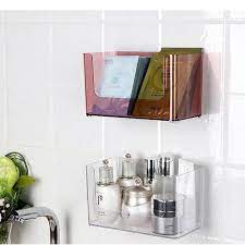 Bathroom storage is one of the key areas of the home we always seem to need to work on. Custom Wholesale Clear Lucite Acrylic Bathroom Shelf Organizer And Storage Container Wall Mounted With Water Holes China Bathroom Rack Bathroom Shelf Made In China Com
