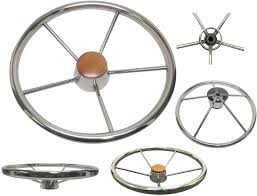 Boston whaler steering wheel cap. Amazon Com Pactrade Marine 13 1 2 Destroyer Ss 304 Steering Wheel 5 Spoke Teak Wood Cap Sports Outdoors
